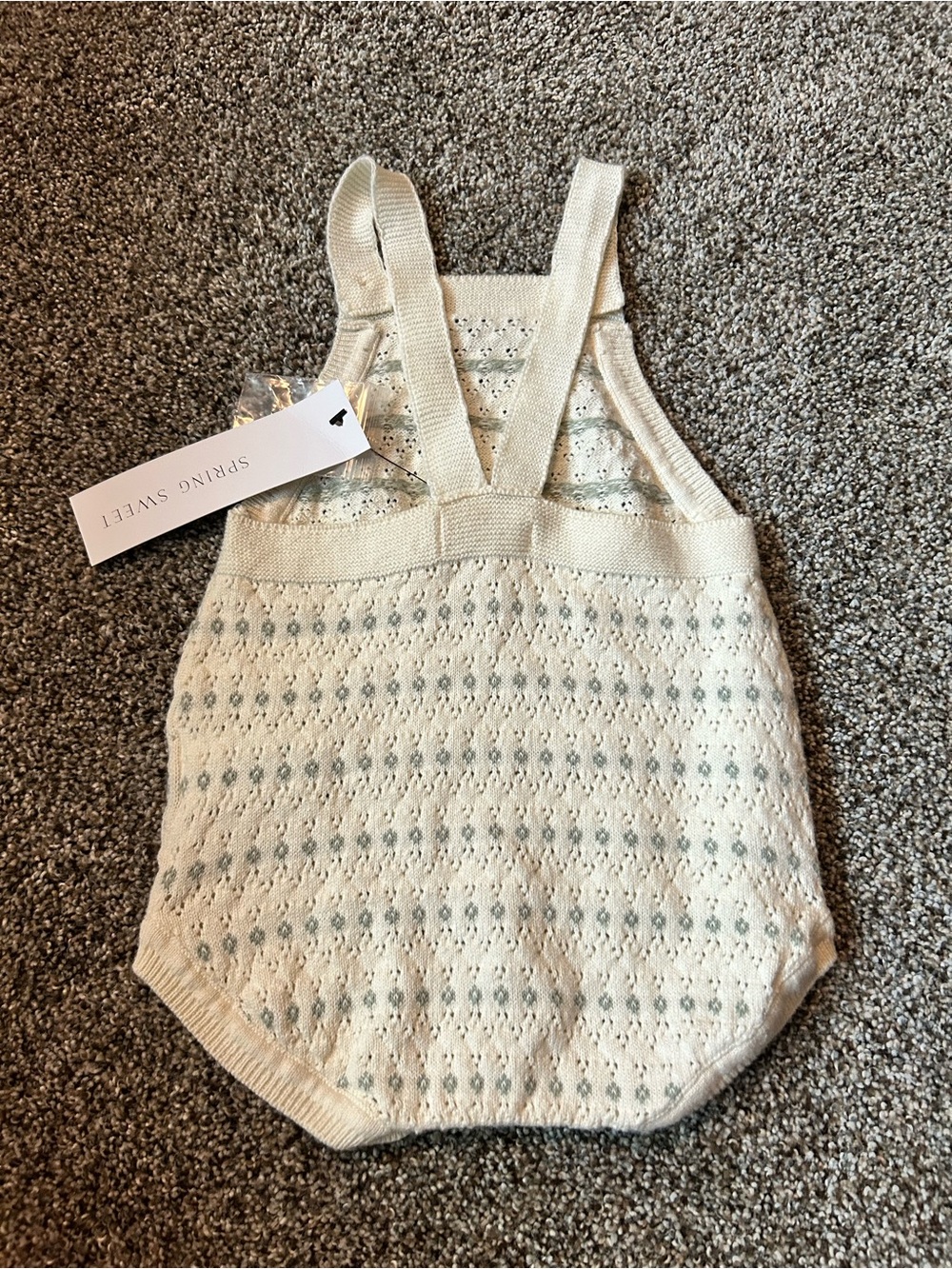 NWT Quincy Mae “Tatum Romper” Size 6-12M - Picture 2 of 9